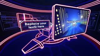 After Effects Project Files - Electronic Neon Spot - VideoHive 9177407