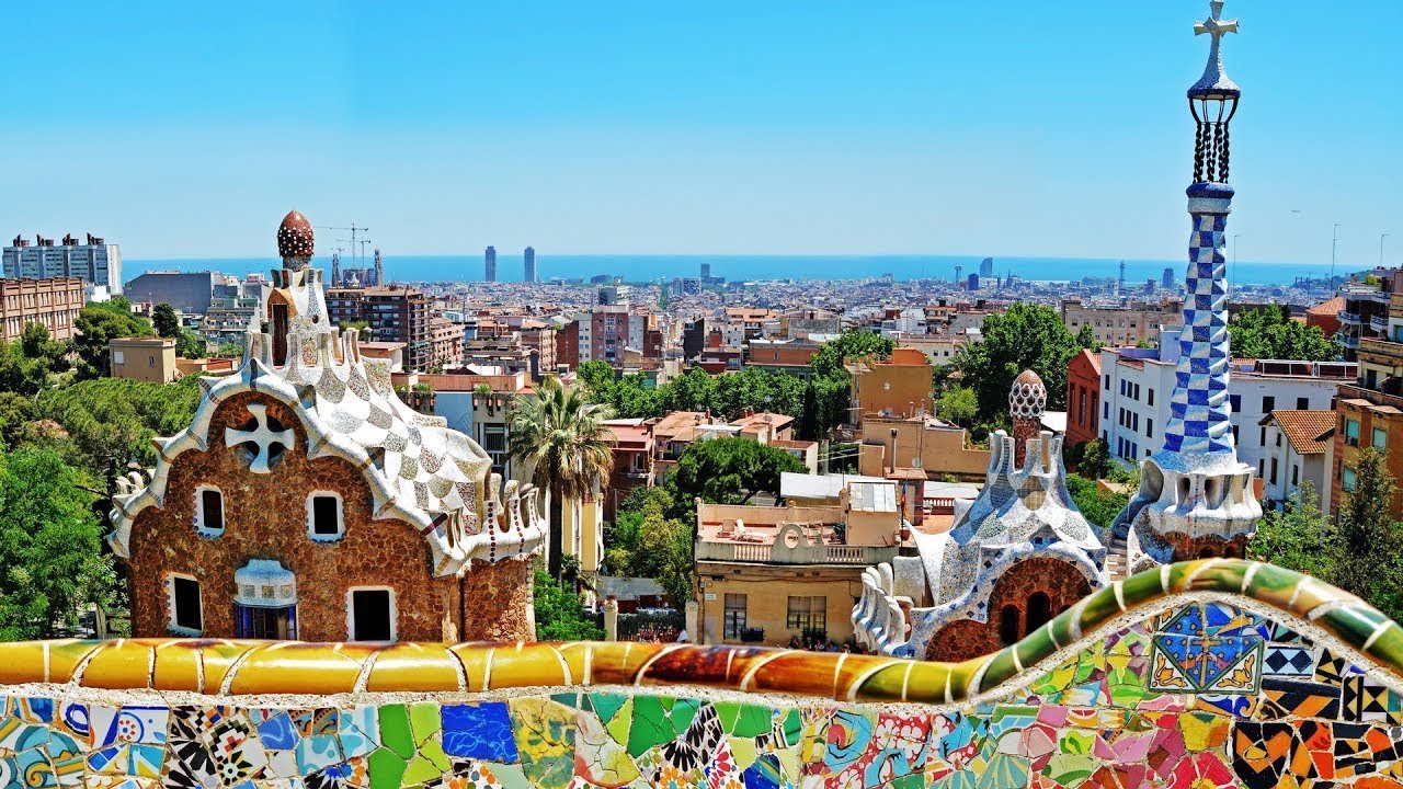 park guell tour youtube