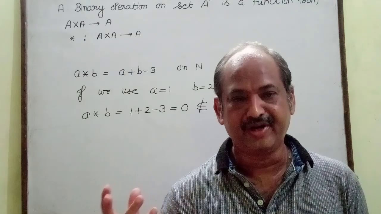 Introduction to binary operations for Ncert - YouTube