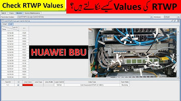 How To Find RTWP Values || Check RTWP Values Through LMT | Huawei BBU | Telecom Engineering | Huawei