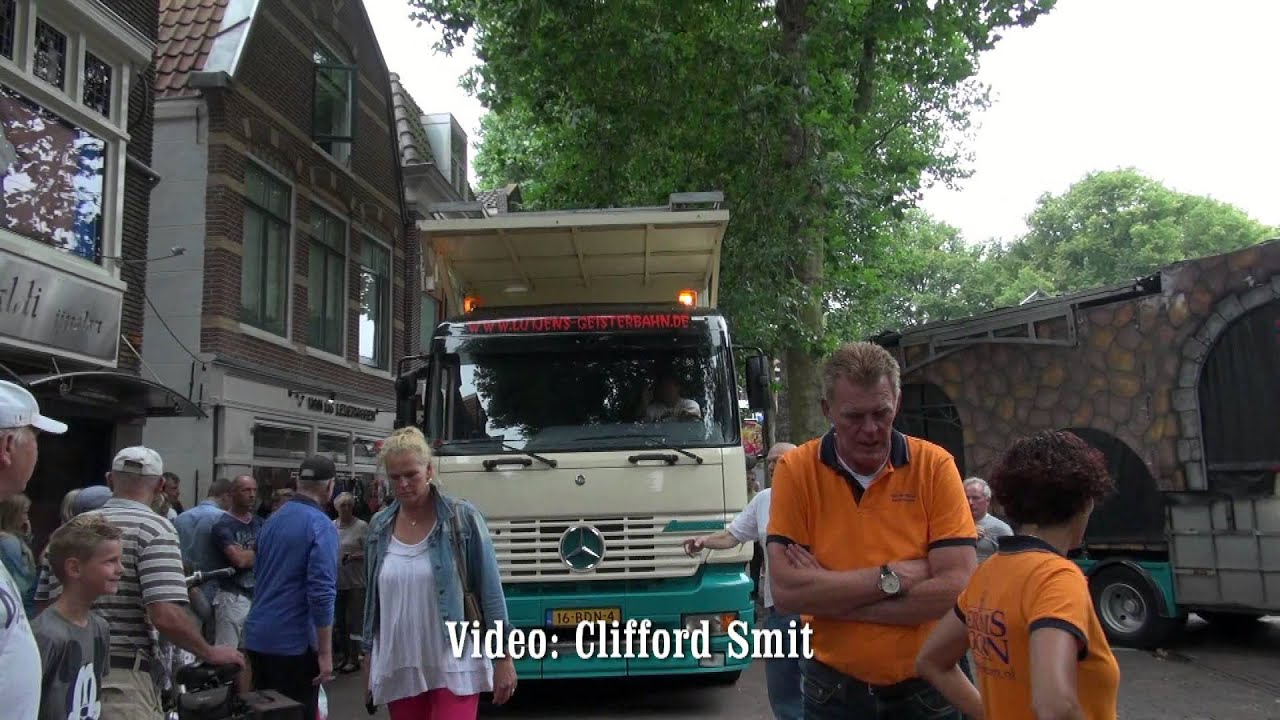 Kermis Hoorn 2014 Transport en opbouw Deel 10