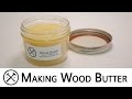 Althoff Woodshop - Making Wood Butter - 4K