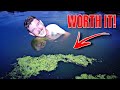 I Went SWIMMING For A PUDDLE MONSTER!!! (DANGEROUS)