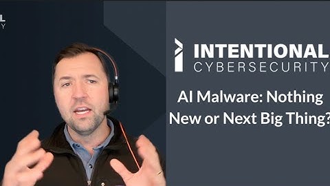 Intentional Brief 11-10-2025: AI Malware: Nothing New or Next Big Thing?