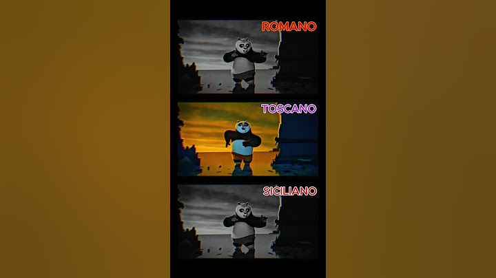 Kung Fu Panda VS Tai Lung in 3 dialetti diversi 😂🔥🐼