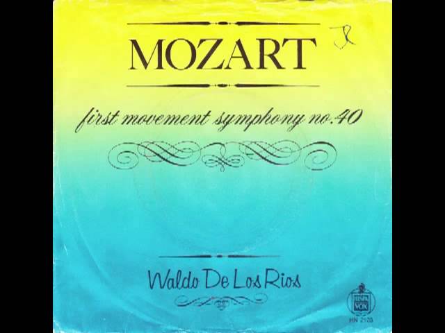 Waldo De Los Rios - Mozart:First Mv Symphony No.40