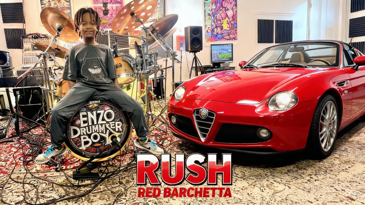 Red Barchetta - Rush - Enzo Ursino Drum Cover (EnzoDrummerBoy)