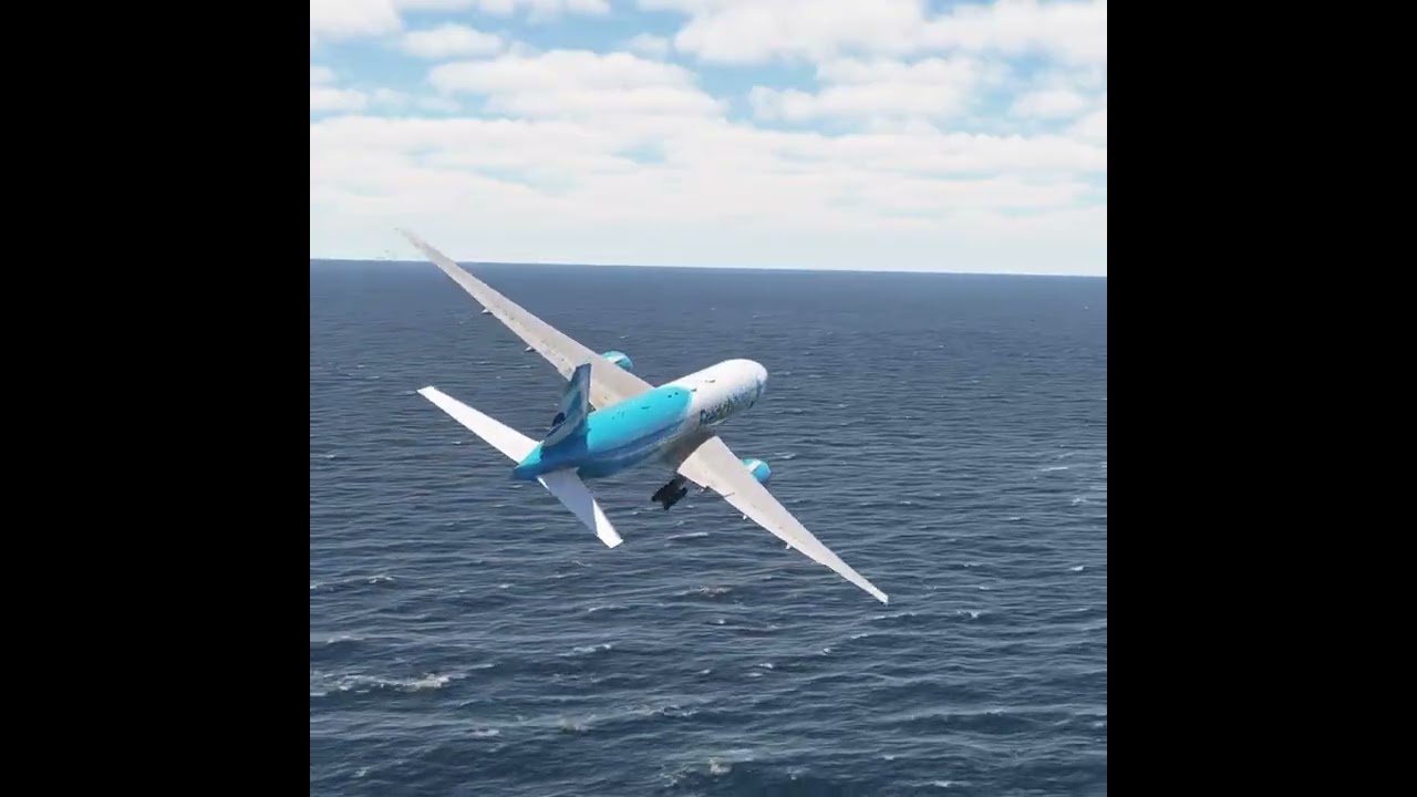 Airplane Emergency Landing at Airport Eps 752