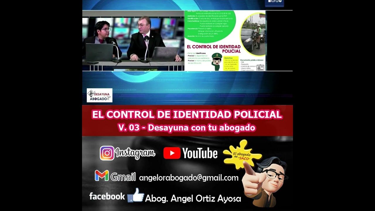 🔴 El control de identidad policial | Desayuna con tu abogado - V. 03
