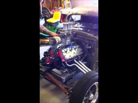 1940 Ford Flathead start-up