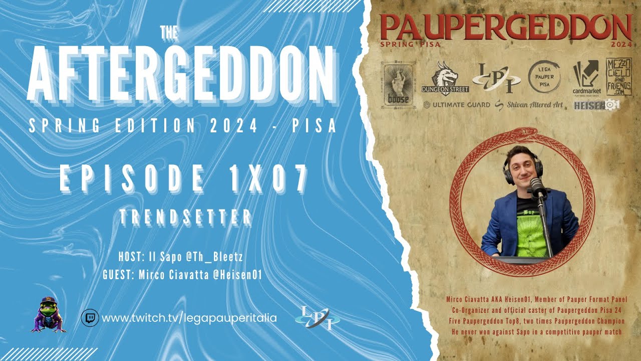 AFTERGEDDON | Ep 1x07 Trendsetter | MARDU EPHEMERATE | Pauper MTGO Gameplay