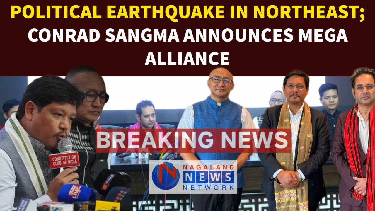 NAGALAND'S MMHONLUMO KIKON JOINS NEW REGIONAL POL PARTY WITH ONE VOICE, ONE NE OBJECTIVE