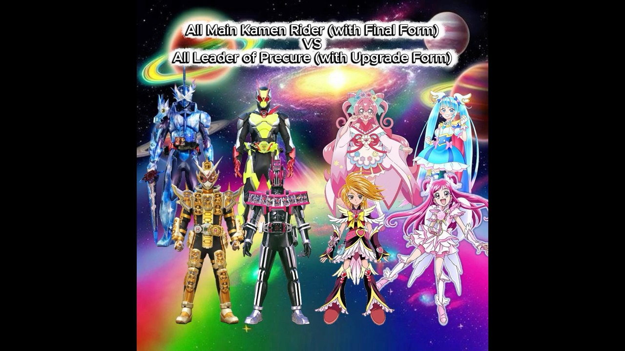 All Main Kamen Rider (Final Form / 2000-2021) VS All Leader of Precure (Upgrade Form / 2004-2025)