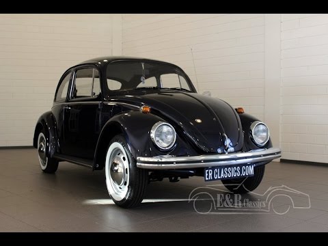 Vw Beetle 1970 New Dark Blue Paint New Interior Very Good Technics Video Www Erclassics Com