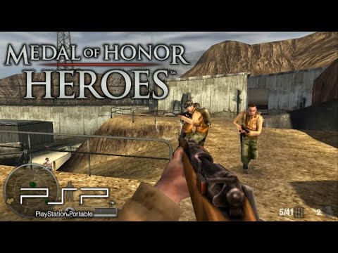 PSP】メダルオブオナーヒーローズ 精鋭兵ゴールドクリア (Medal of 