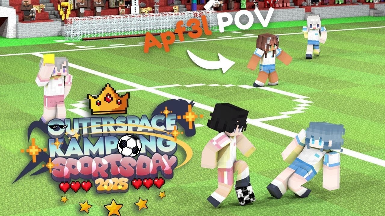 【Minecraft】Sports Day!!!! Blue team!🍎#初见欢迎 #欢迎降落 | MYViki
