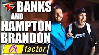 Faze Banks And Hampton Brandon Appears On Cx Factor To Give Brother Banks Haircuts