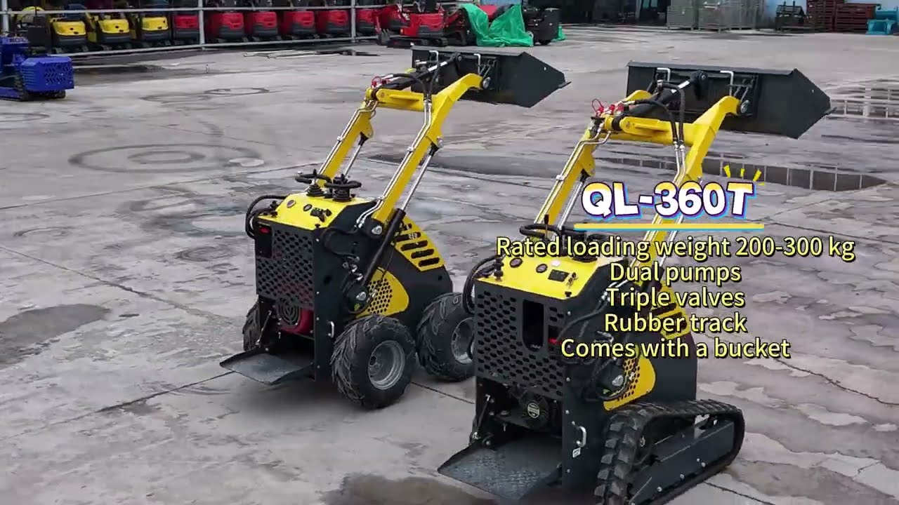 Video Center 39 QL-360T Skid Steer Loader