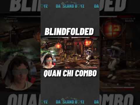 BLINDFOLDED Quan Chi Combo Shorts Mortalkombatx Quanchi 