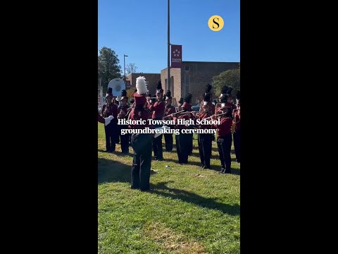 Towson High School breaks ground on long-awaited, $288 million renovation project