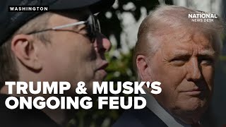 Trump and Musk feud escalates with personal attacks and political fallout