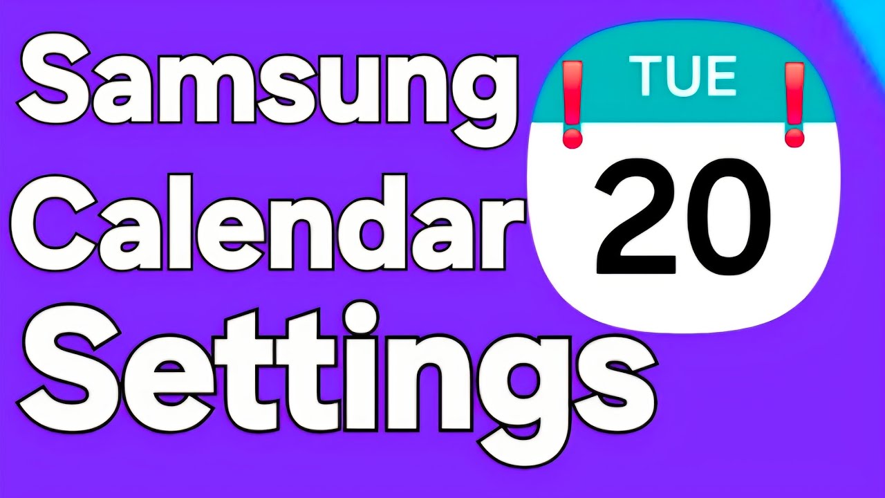 How to Adjust Individual App Settings in Samsung Calendar (S25 Ultra)
