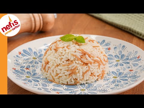 Tel Şehriyeli Pirinç Pilavı Tarifi | Nasıl Yapılır?