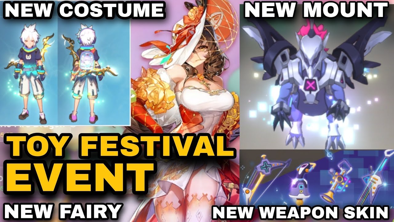 The Legend of Neverland: Toy Festival Event (NEW FAIRY, MOUNT, COSTUME ...