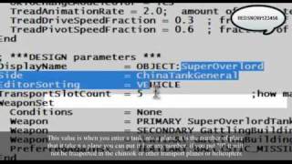 C&C Generals Zero Hour Modding Tutorial -1.1-