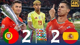 Portugal Vs Spain | 2 - 2 | Extended Highlights And Goals | Nations League 2025 Final 
