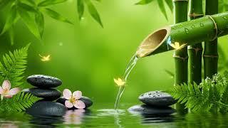Harmonious Piano and Bamboo Fountain Flow – Soothing Melodies for Calm Meditation