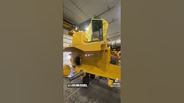 CAT D10T2 Powertrain Plus Rebuild from start to finish. #heavyequipment #caterpillarequipment