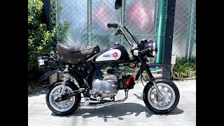 HONDA MONKEY AB27 - ホンダ モンキー - 社外ショート管マフラー、ケイヒン製キャブレター 装備