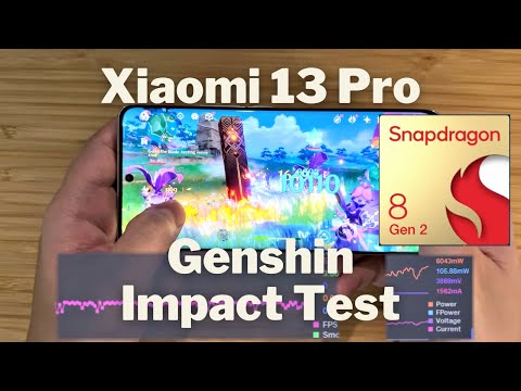 Xiaomi 13 Pro Genshin Impact Test | Snapdragon 8 Gen 2 Topped My Chart