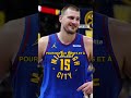 🎙️ "Si Jokic domine aux points et à la passe, pour moi Minnesota ne pourra pas passer."
