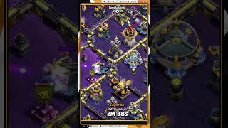 Neat Queen Charge Fire Ball Trick! #clashofclans #th18