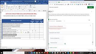 TUTORIAL 5.1 LISTA DE COTEJO PARA EVALUAR EXPOSICIONES EN CLASSROOM