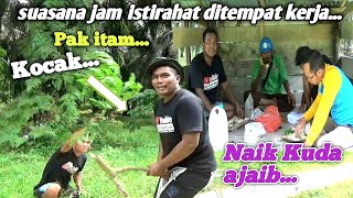 Download Lagu innilah... kondisi pak itam saat jam istirahat... MP3