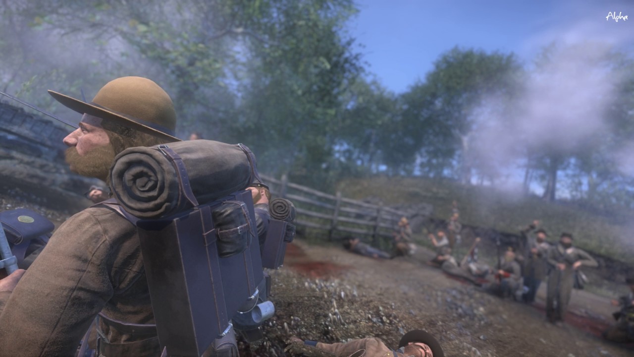 War of Rights CSA Bridge defence