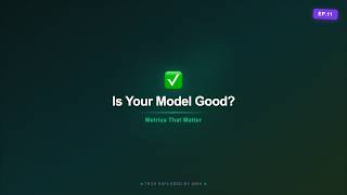 Model Evaluation & Hyperparameter Tuning | AI Masterclass Ep 11
