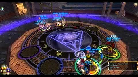 Wizard101 PVP #8 - 2v2 with Commentary Wolf Dragonsword & Kyle vs. Brian & Devin Skybreeze