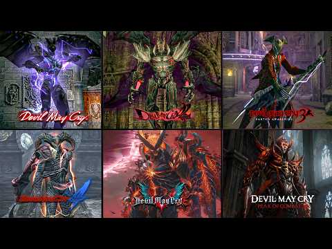 Dante Devil Trigger Comparison in Devil May Cry Games/Fighting Games (2001-2024)