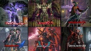 Dante Devil Trigger Comparison in Devil May Cry Games/Fighting Games (2001-2024)