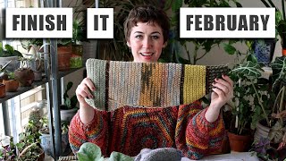 Join me on my Finish it February Journey!!! 4 big crochet wips | Last Minute Laura