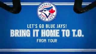 Toronto blue jays in attendance for tonight's home opener receive a
standing ovation inside air canada centre. let's go jays! bring it to
t.o. from...