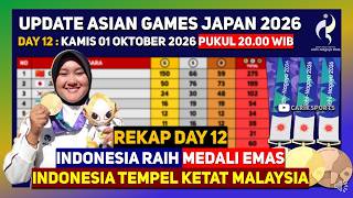 DAY 12 ASIAN GAMES 2026 RECAP: INDONESIA WINS GOLD! CLOSING IN ON MALAYSIA🔥