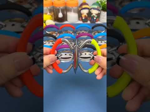 Термостійка ручка для кришки LidHandle, червона, 3 штуки, видео 1