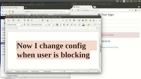 Odoo limit login attempts