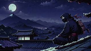 β©οΈ Nightfall Serenity: Ninja's Rest atop the Eastern Rooftops πΆπ₯·