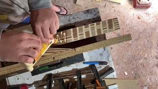 How I make crazy guitar necks x2